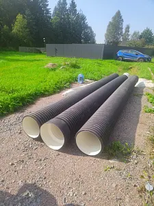  Труба ПЭ sn6  400/343 6м с раструбом 6